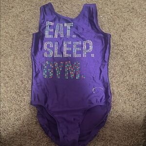 Purple Gymnastics Leotard
